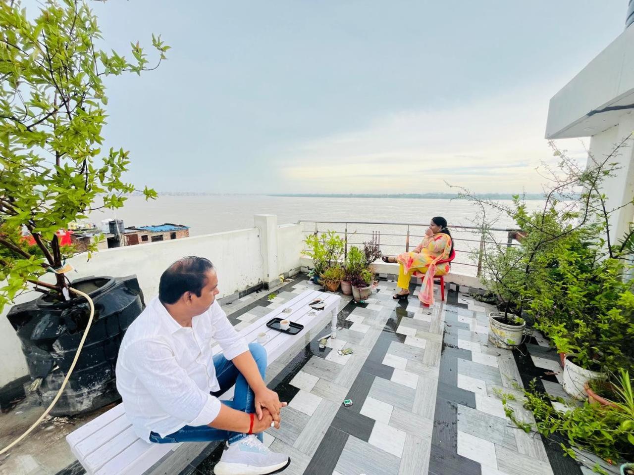 River View Paying Guest House バラナシ エクステリア 写真